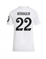 Real Madrid Antonio Rudiger #22 Kotipaita Naisten 2024-25 Lyhythihainen